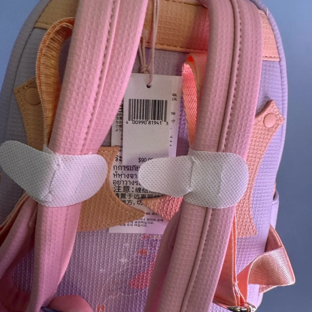 Loungefly & DISNEY PARKS EXCLUSIVE-Figment Backpack - Pink and Lavender - Picture 3 of 4